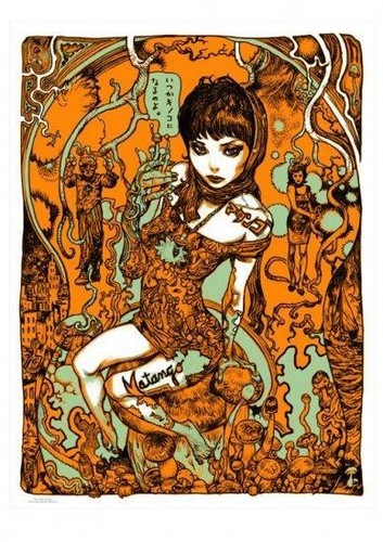 Serigrafia matango katsuya - x,